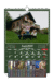 Tume A3 fotokalender - sõbrale kingituseks ja koju sisustuseks.