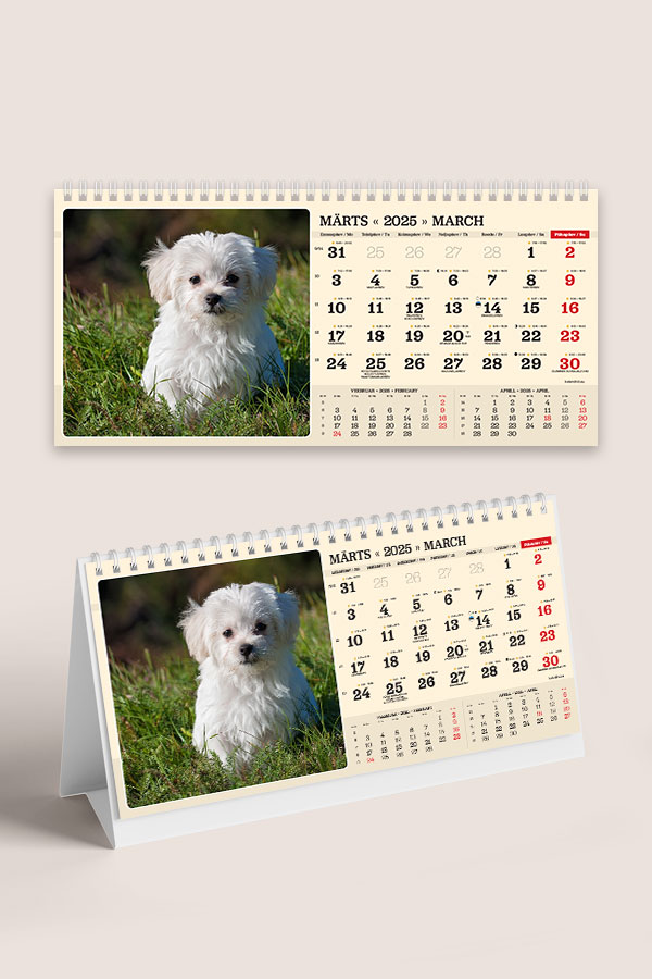 A55 ERI fotokalender oma piltidega lauale | Oma piltidega kalendrid A55 ERI fotokalender oma piltidega lauale - Image 9