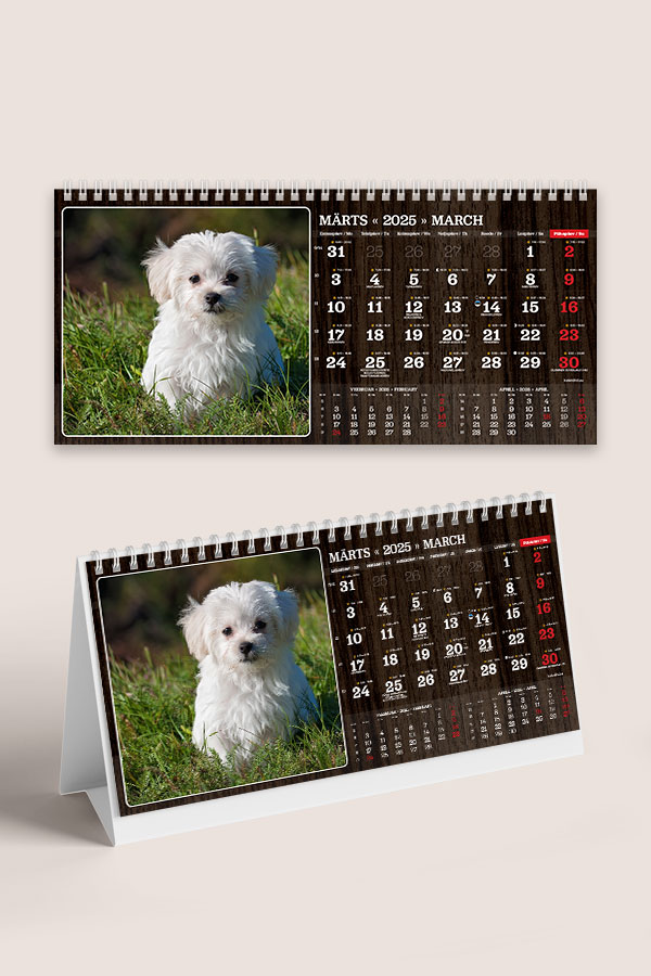 A55 ERI fotokalender oma piltidega lauale | Oma piltidega kalendrid A55 ERI fotokalender oma piltidega lauale - Image 4